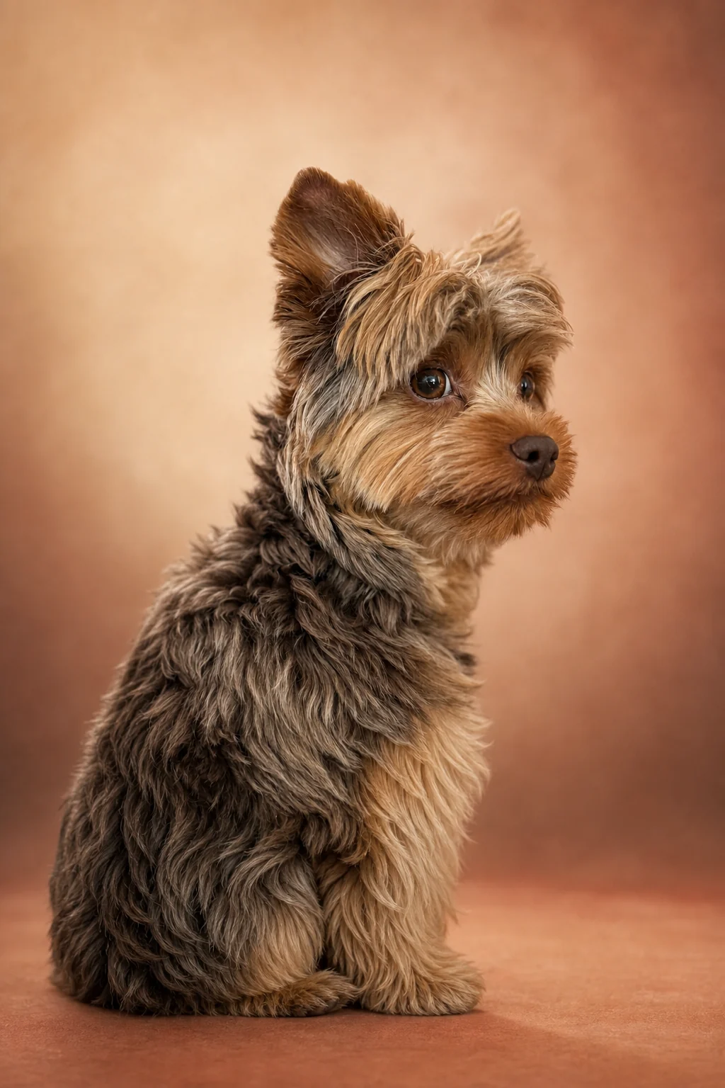 Gnocchi, der Studiohund von fntastic, im Portrait